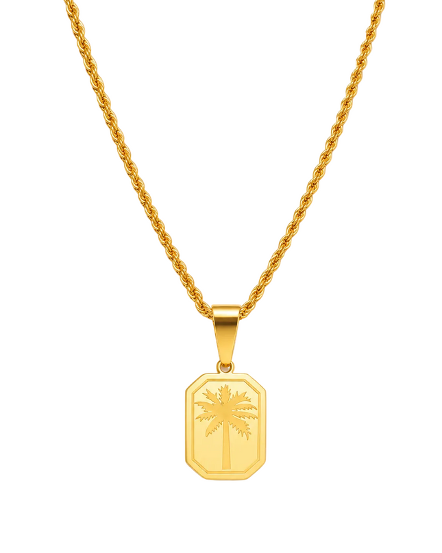 Golden State Necklace - Gold