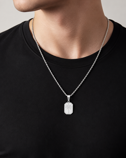 Golden State Necklace - Silver