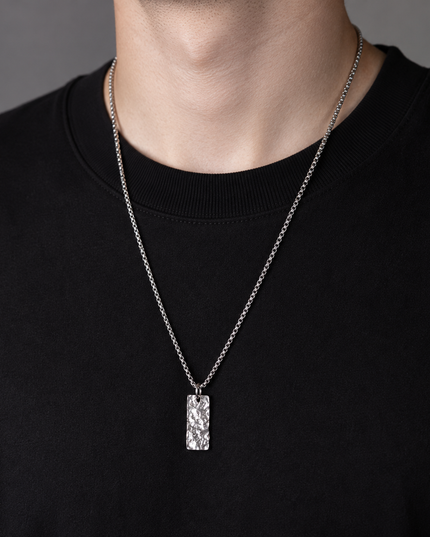 Raw Soul Necklace - Silver