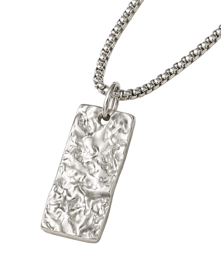 Raw Soul Necklace - Silver